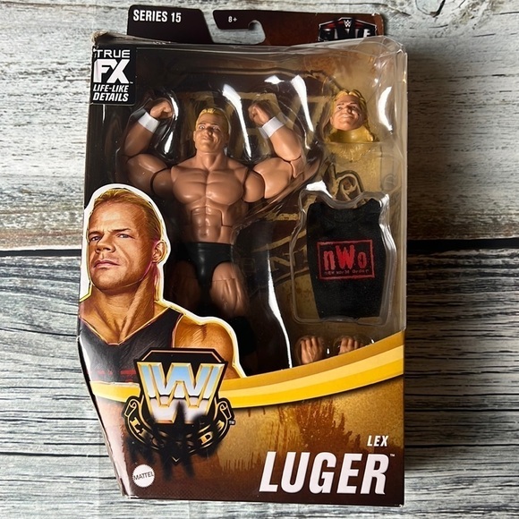 Mattel WWE Elite Legend Lex Luger 6” Action Figure - Picture 1 of 6